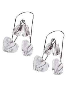 Modelador de Nariz ROBOHOOK 2 Pcs Silicona Transparente