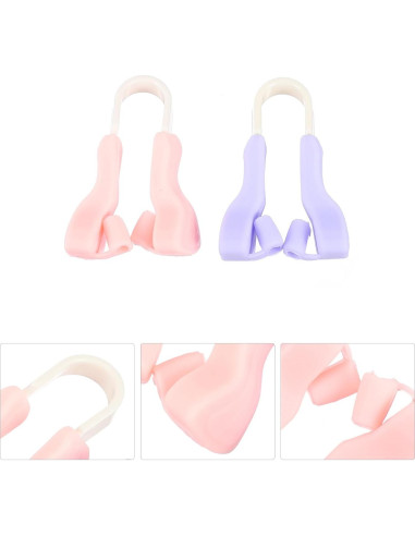 Clip Elevador de Nariz Ipetboom 2 Pcs Silicona Suave