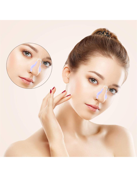 Clip Elevador de Nariz Ipetboom 2 Pcs Silicona Suave