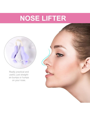 Clip Elevador de Nariz Ipetboom 2 Pcs Silicona Suave