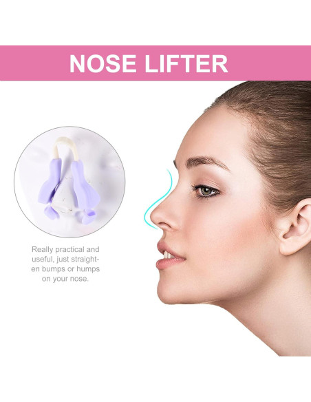 Clip Elevador de Nariz Ipetboom 2 Pcs Silicona Suave