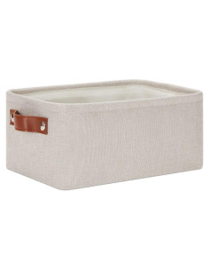 Canasta de Almacenamiento DULLEMELO Pequeña Beige 30x20 cm