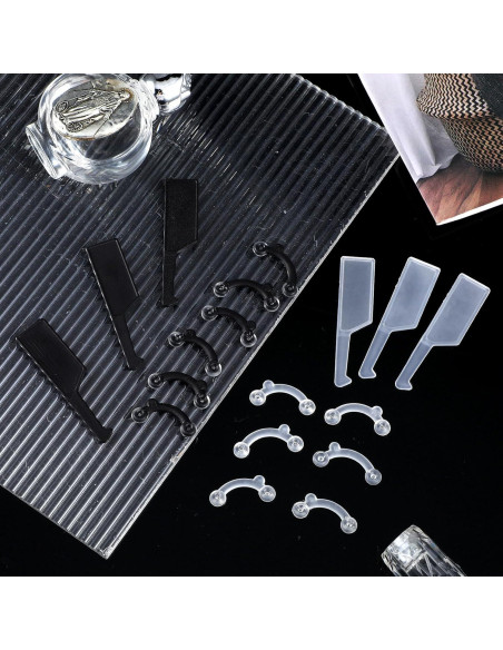 6 Pares Modeladores de Nariz HJZHII - Clips Elevadores Reutilizables