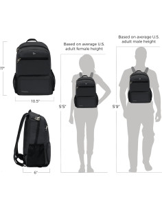 Mochila Plegable Antirrobo Travelon 18.5L Negra 2