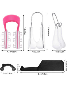 Modelador de Nariz TrelaCo - 9 Clips de Silicona Antideslizantes 2