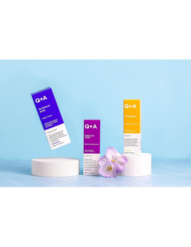 Suero Facial Equilibrante Q+A Ácido Azelaico 30ml con Zinc PCA