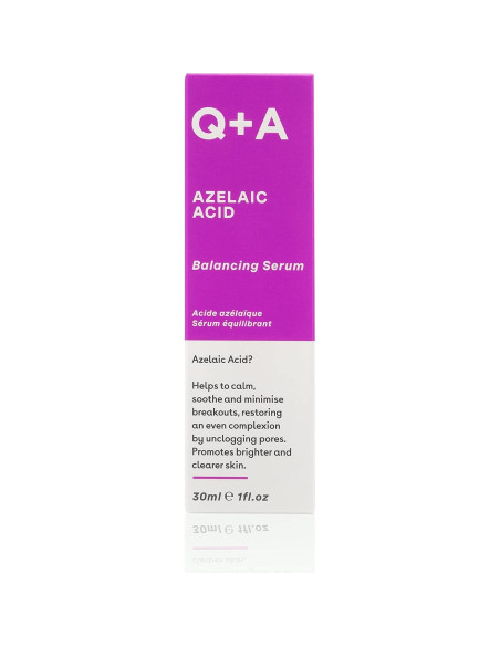 Suero Facial Equilibrante Q+A Ácido Azelaico 30ml con Zinc PCA