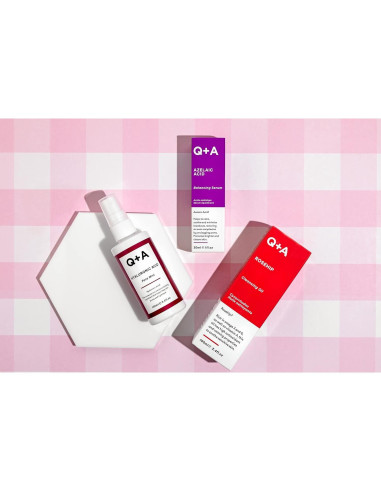 Suero Facial Equilibrante Q+A Ácido Azelaico 30ml con Zinc PCA