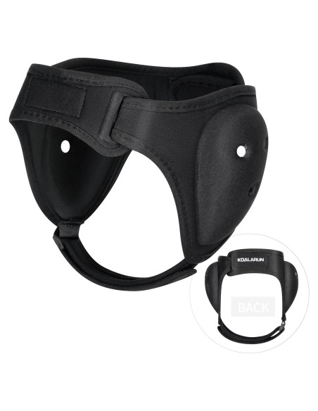 Cabezal de Lucha Koalarun Ajustable para BJJ y MMA - Negro