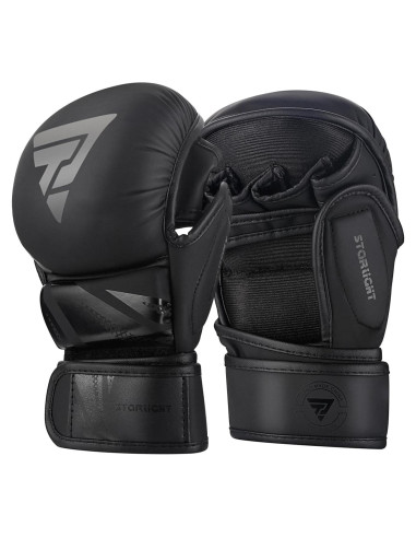 Guantes de MMA Valchiria para Sparring y Entrenamiento Negro