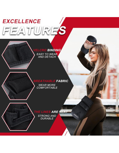 Guantes de MMA Valchiria para Sparring y Entrenamiento Negro