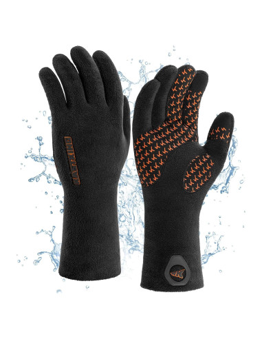 Guantes de Pesca Impermeables KastKing HydroSense - Talla Pequeña