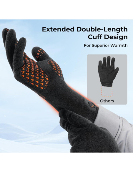 Guantes de Pesca Impermeables KastKing HydroSense - Talla Pequeña