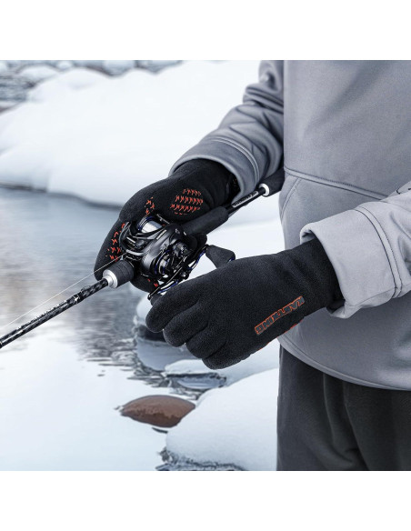 Guantes de Pesca Impermeables KastKing HydroSense - Talla Pequeña