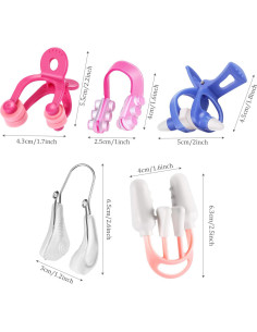 Clips Elevadores de Nariz Frienda - 5 Piezas de Silicona 2