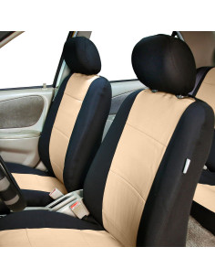 Fundas de Asiento de Neopreno Impermeables FH Group Beige 2