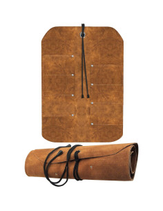 Soporte de Rollos UJ Ramelson, Bolsa Colgante de Cuero 6 Bolsillos 2