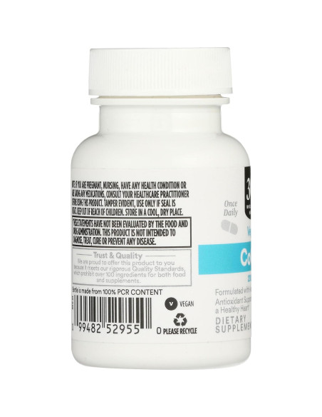Suplemento CoQ10 200mg 30 Cápsulas 365 Whole Foods Suplemento CoQ10 200mg 30 Cápsulas 365 Whole Foods