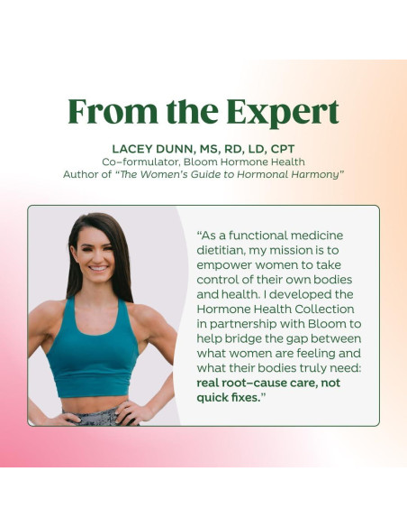 Suplemento Hormonal Bloom Nutrition - Salud Menstrual 30 Cápsulas