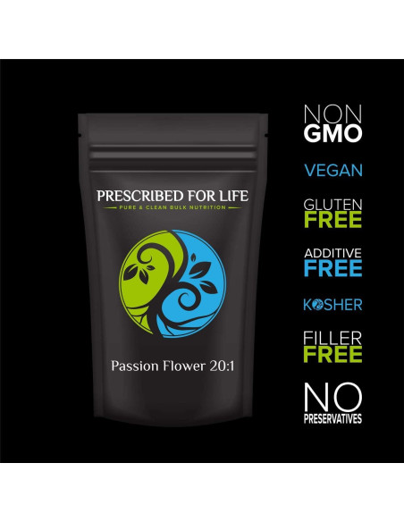 Polvo de Flor de Pasión Prescrito para la Vida 4:1 - 1 kg