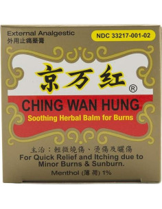 Bálsamo Herbal Ching Wan Hung Solstice para Quemaduras 9g 2