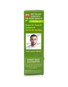 Spray Nasal Natural Xlear Rescue con Xilitol 44.36 ml - Paquete de 2 2