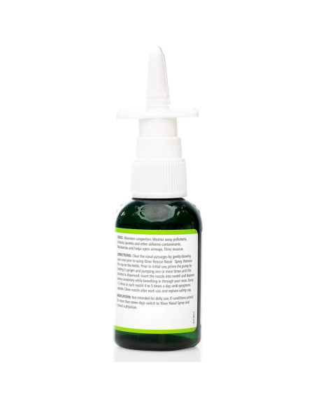 Spray Nasal Natural Xlear Rescue con Xilitol 44.36 ml - Paquete de 2