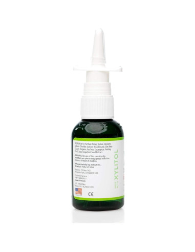 Spray Nasal Natural Xlear Rescue con Xilitol 44.36 ml - Paquete de 2