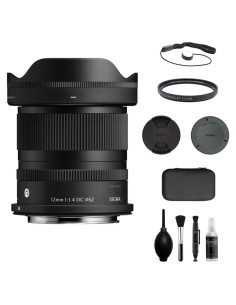 Lente Sigma 12mm f/1.4 DC Contemporáneo para Canon RF + Kit