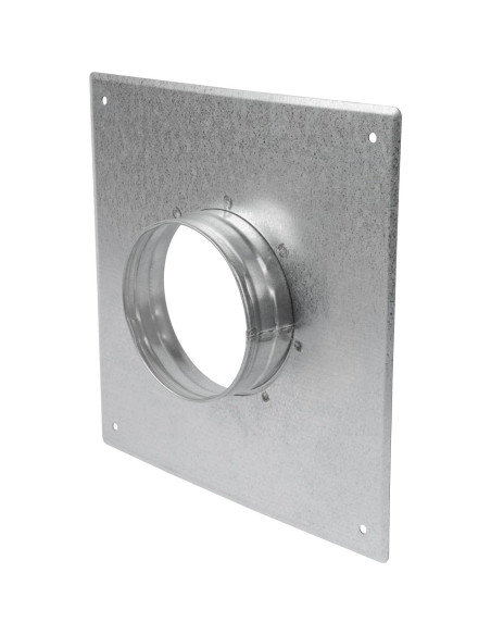 Brida de Conector de Conducto HVAC OV 4" Acero Galvanizado