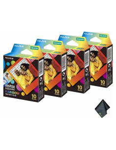 Película Instantánea FUJIFILM INSTAX SQUARE Rainbow 40 Exposiciones