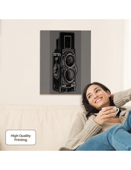 Envoltura de Lienzo 3dRose Cámara Vintage 40.64x50.8 cm