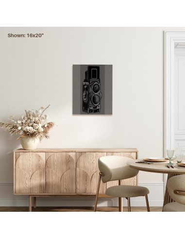 Envoltura de Lienzo 3dRose Cámara Vintage 40.64x50.8 cm