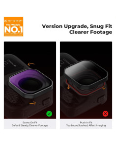 Juego de Filtros ND/PL K&F Concept para Insta360 Ace Pro 2 2