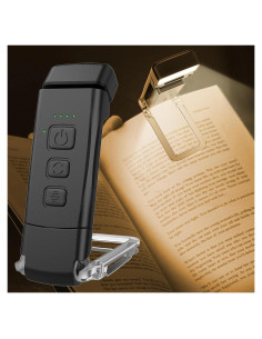 Luz de Lectura Recargable LUOLED LED 3 Modos 5 Brillos