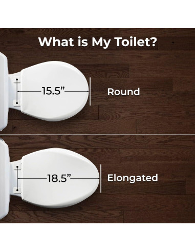 Asiento de Inodoro Bidet GenieBidet Redondo con Boquillas Ajustables