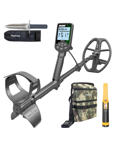 Detector de Metales Nokta Score IP68 Recargable 12" para Adultos