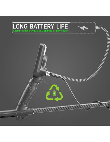 Detector de Metales Nokta Score IP68 Recargable 12" para Adultos