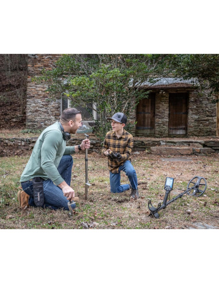 Detector de Metales Nokta Score IP68 Recargable 12" para Adultos