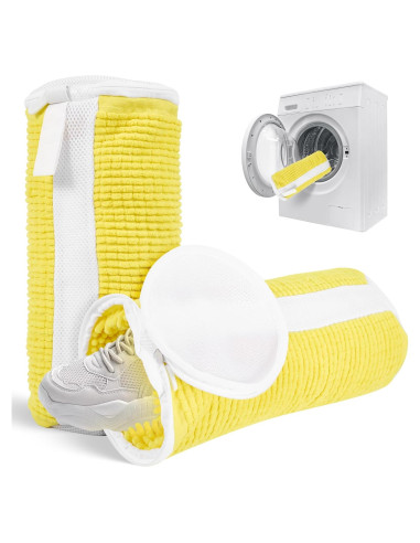 Bolsa de Lavado de Zapatos Prcivr - Microfibra Reutilizable 2 Unidades