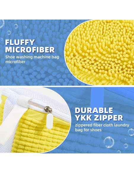 Bolsa de Lavado de Zapatos Prcivr - Microfibra Reutilizable 2 Unidades