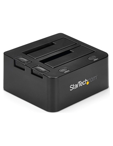 Dock de Disco Duro USB 3.0 StarTech SDOCK2U33 Doble Bahía 2.5/3.5"