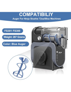 Tornillo de Reemplazo Ninja Slushie FS301 FS300 Azul 2