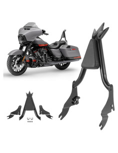 Sissy Bar Desmontable Drytuns para Harley Touring 2009-2024