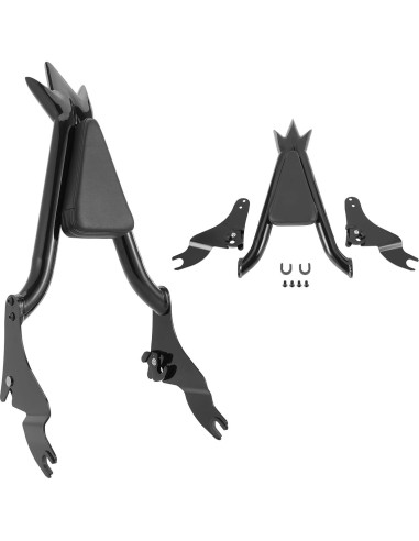 Sissy Bar Desmontable Drytuns para Harley Touring 2009-2024