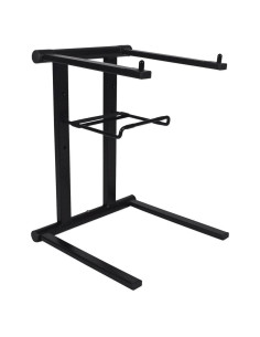 Soporte Plegable para Portátil DJ Rockville RLS2400 con Estante Extra