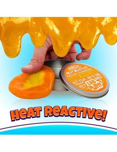 Pasta Sensorial Cambiante JA-RU 99g Juguete Alivio Estrés