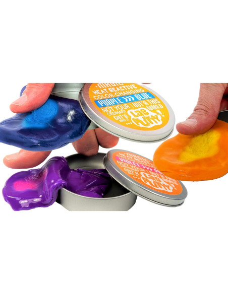 Pasta Sensorial Cambiante JA-RU 99g Juguete Alivio Estrés