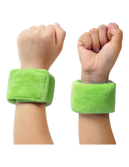 Pulseras Sensoriales con Peso JXM para Niños - Verde - 0.115 kg