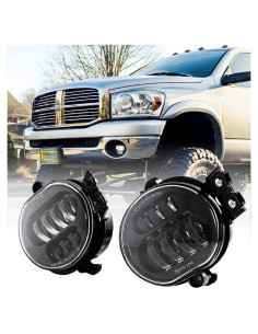 Luz de Niebla LED BICYACO para Dodge Ram 1500/2500/3500 2002-2009